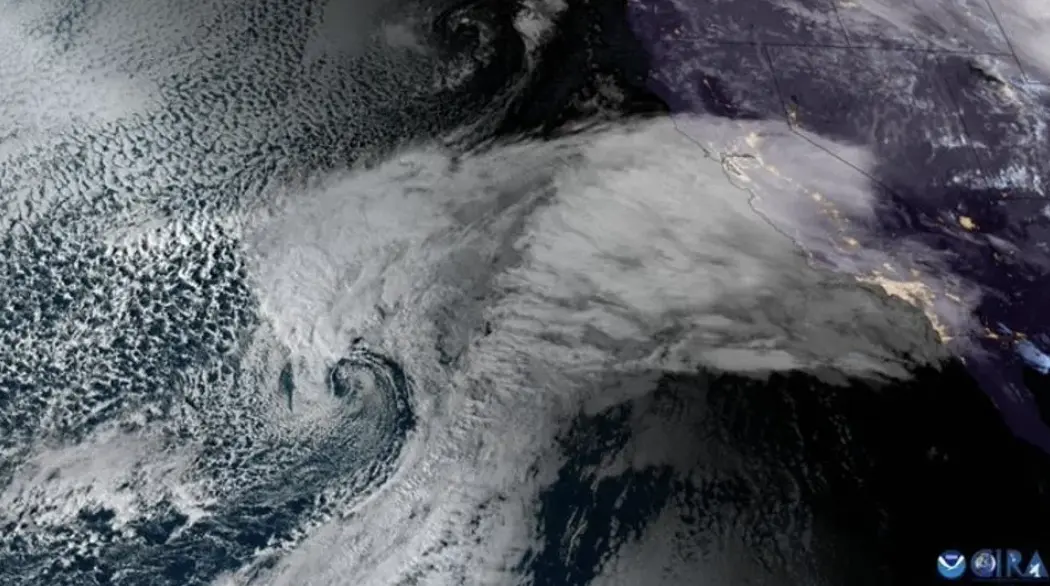 The storm system affecting California through Tuesday | NOAA AND CIRA